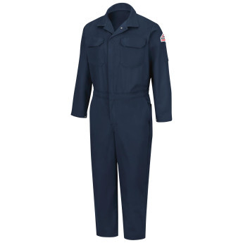 Bulwark CED2 Navy 9 oz Deluxe Contractor Coverall