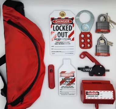 AccuformNMC KSK114 STOPOUT® Lockout Pouch Kit: Circuit Breaker Lockout