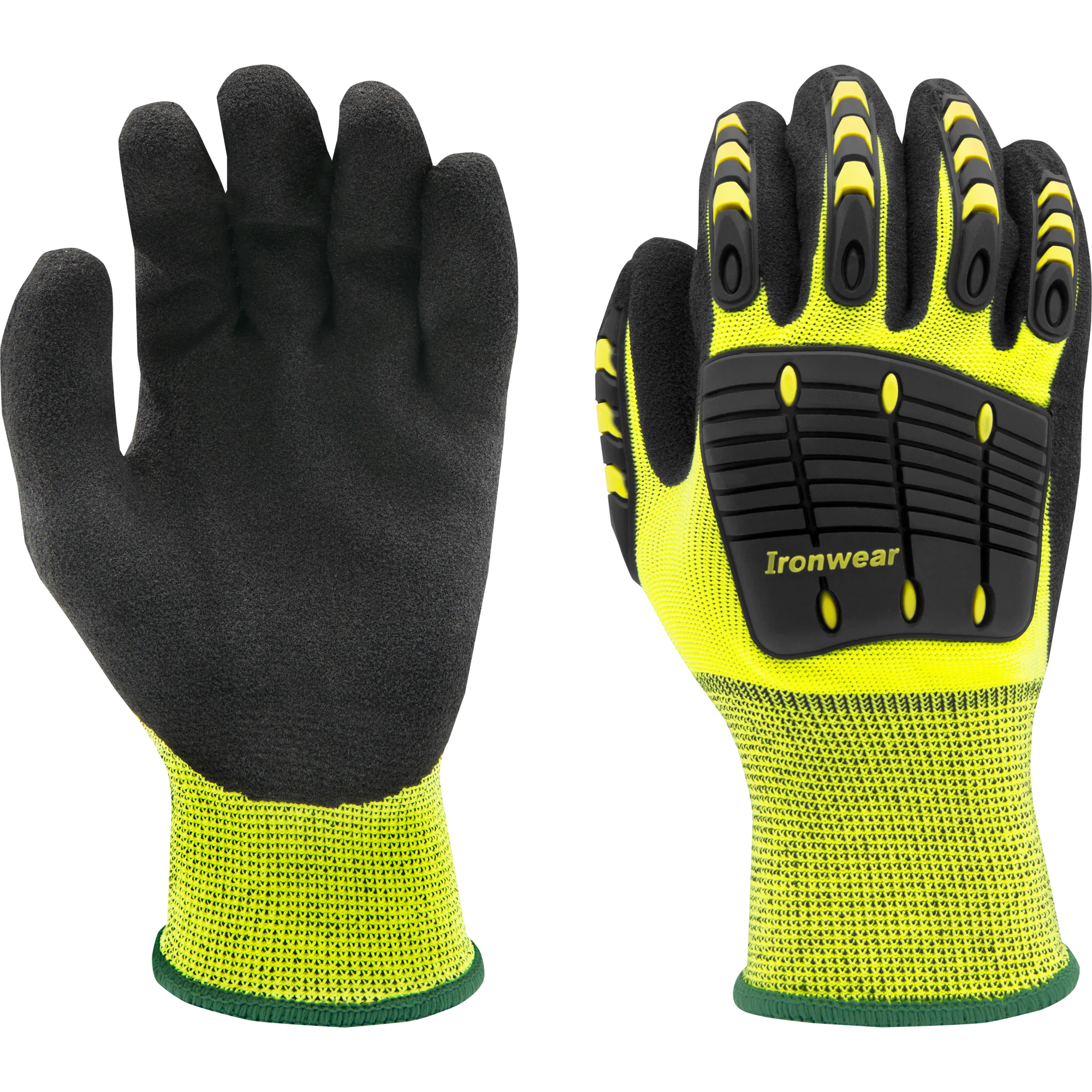 Ironwear 4892 Nitrile Palm Impact Gloves