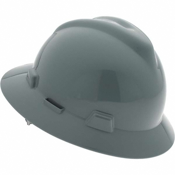 MSA HARD HAT GRAY MSA475367