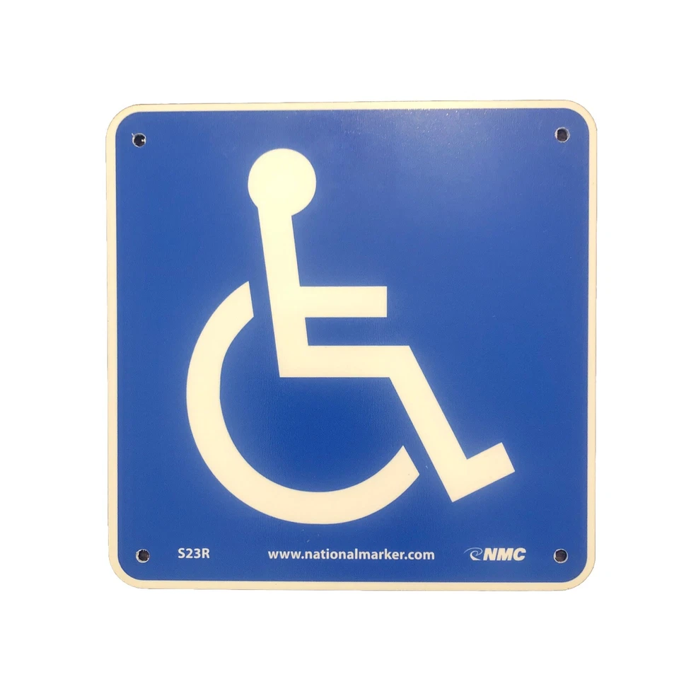 NMC HANDICAP SIGN NMCS23R