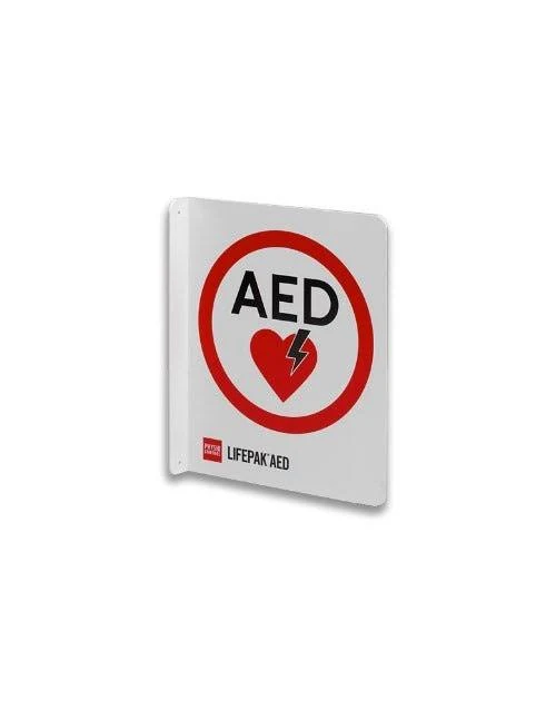 AED WALL SIGN L SHAPE NMCOBC-Sign-LShape