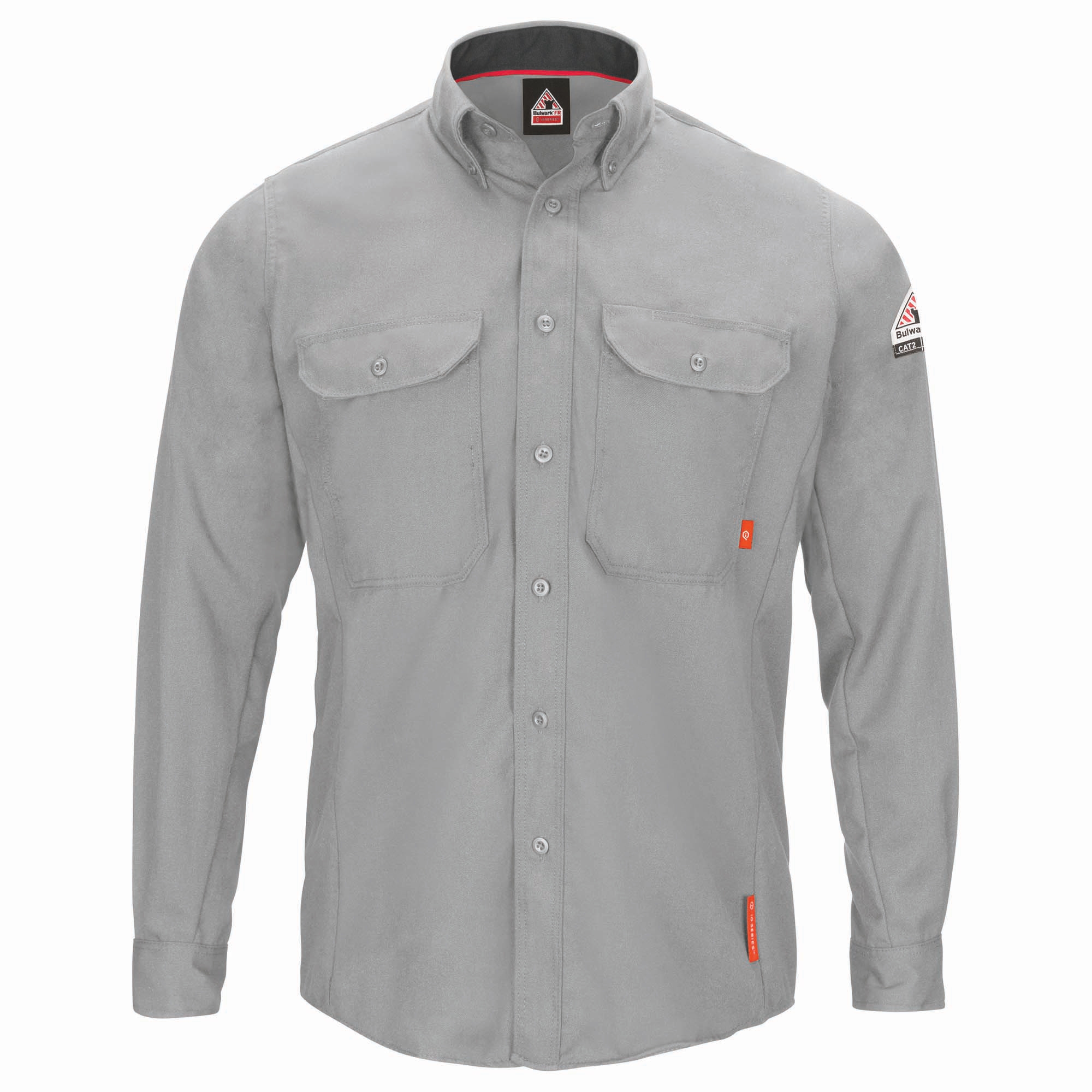 Bulwark QS52 Men's FR iQ Series Comfort Woven Long Sleeve Lightweight Shirt