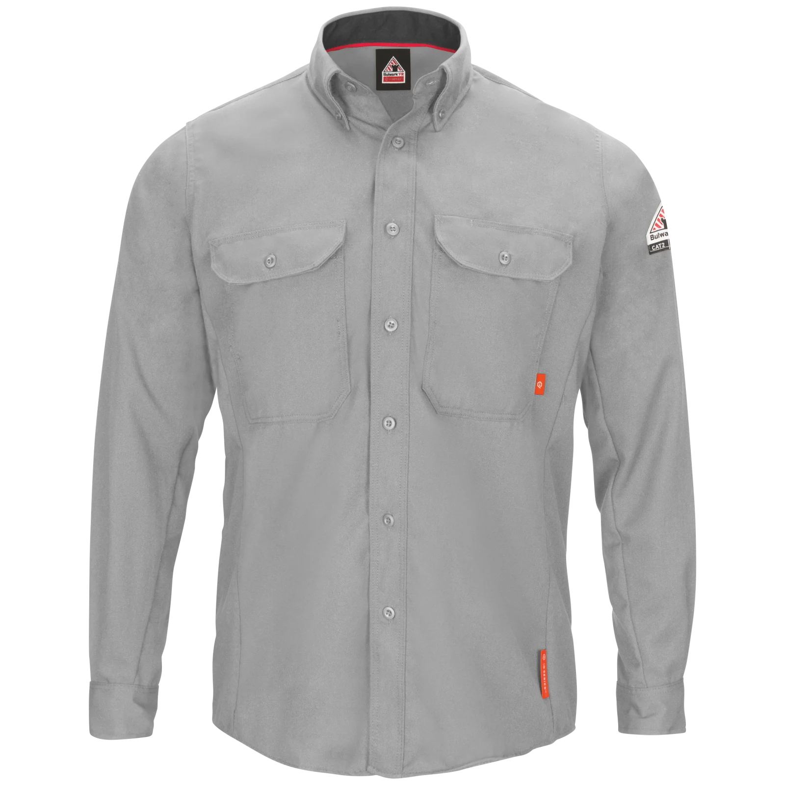 Bulwark QT52 Men's FR iQ Series Comfort Woven Long Sleeve Lightweight Shirt