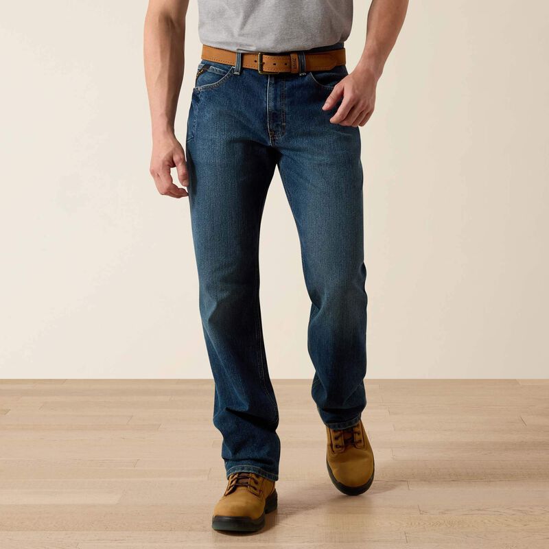 Ariat 10022605 Rebar M3 Loose DuraStretch Basic Stackable Straight Leg Jean