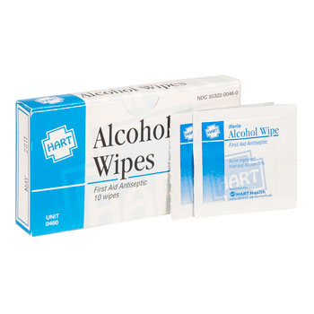 Hart Health 0460 Alcohol Wipes