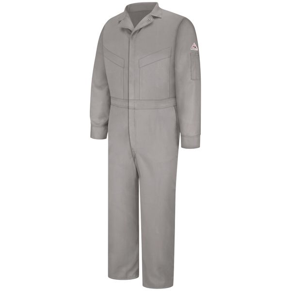 Bulwark CLD6 Gray Men's Lightweight Excel FR Comfortouch Deluxe Coverall