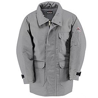 Bulwark JLP8GY Grey 12 oz. Excel FR ComforTouch Parka