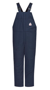 Bulwark BLC8 Navy 12 oz. Deluxe Insulated Bib Overalls