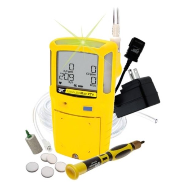 BW XT-XWHM-Y-NA GasAlert MAX XT II 4-Gas Monitor With Pump