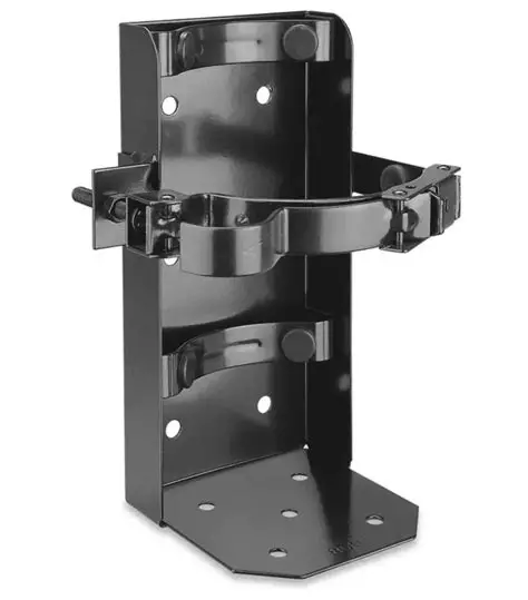 Amerex 807 Heavy Duty Vehicle Bracket, Black (item# 12312)