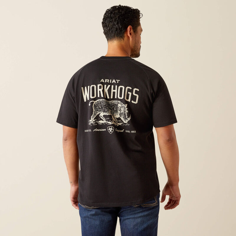 Ariat 10054446 Men's Rebar Cotton Strong Workhog T-Shirt
