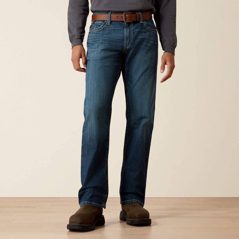Ariat 10023467 FR M4 Relaxed Stretch DuraLight Boundary Boot Cut Jean