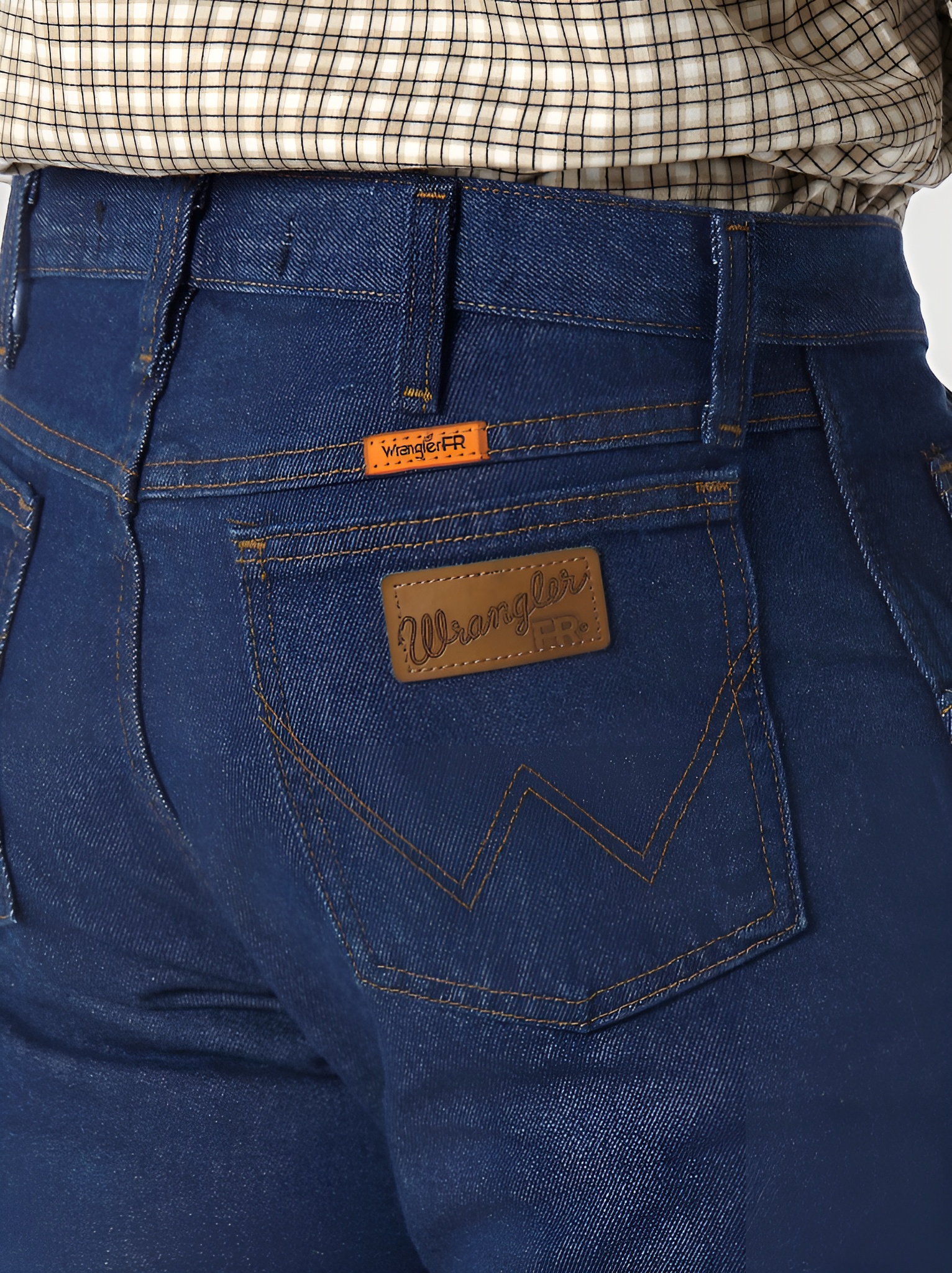 Wrangler FR47MLW FR Flame-Resistant Regular Fit Lightweight Denim Jean