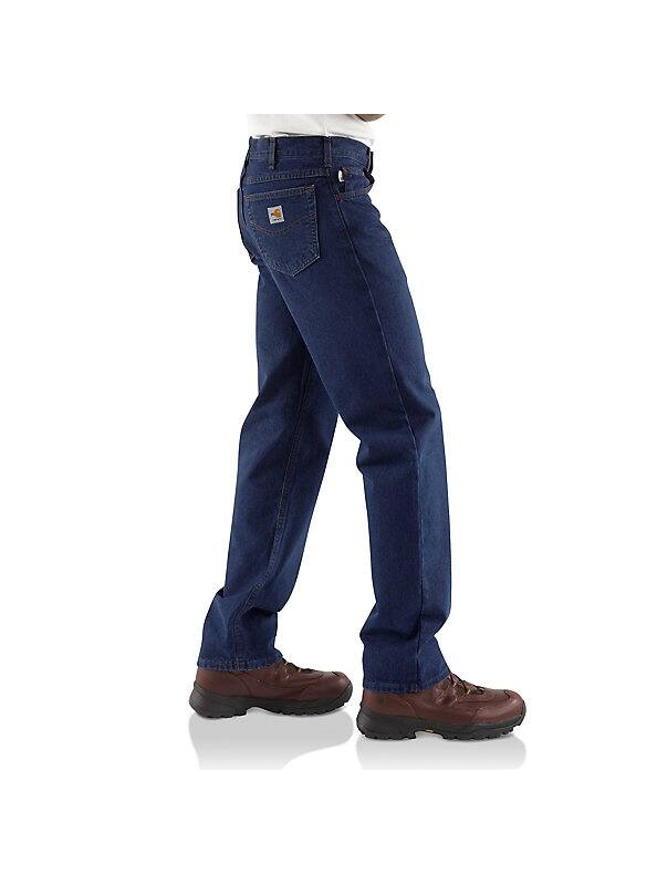 Carhartt FRB100 Fire-Resistant Signature Denim Jean-Relaxed Fit