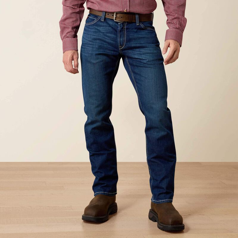 Ariat 10027729 FR M4 Relaxed DuraStretch Lineup Stackable Straight Leg Jean