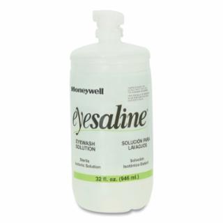 Honeywell Personal Eye Wash Solution, 32 oz, Bottle with Extended-Flow Nozzle