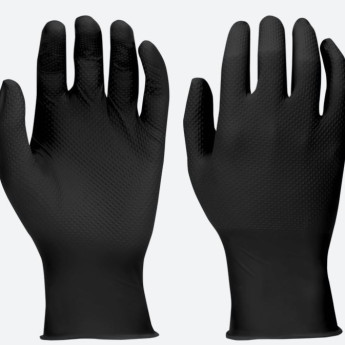 Ironwear 4625 Powder Free 8 Mil Disposable Nitrile Gloves
